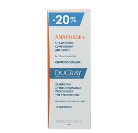 Ducray Promo (-20%) Anaphase+ Anti-Hair Loss Complement Shampoo Δυναμωτικό Σαμπουάν κατά της Τριχόπτωσης, 200ml